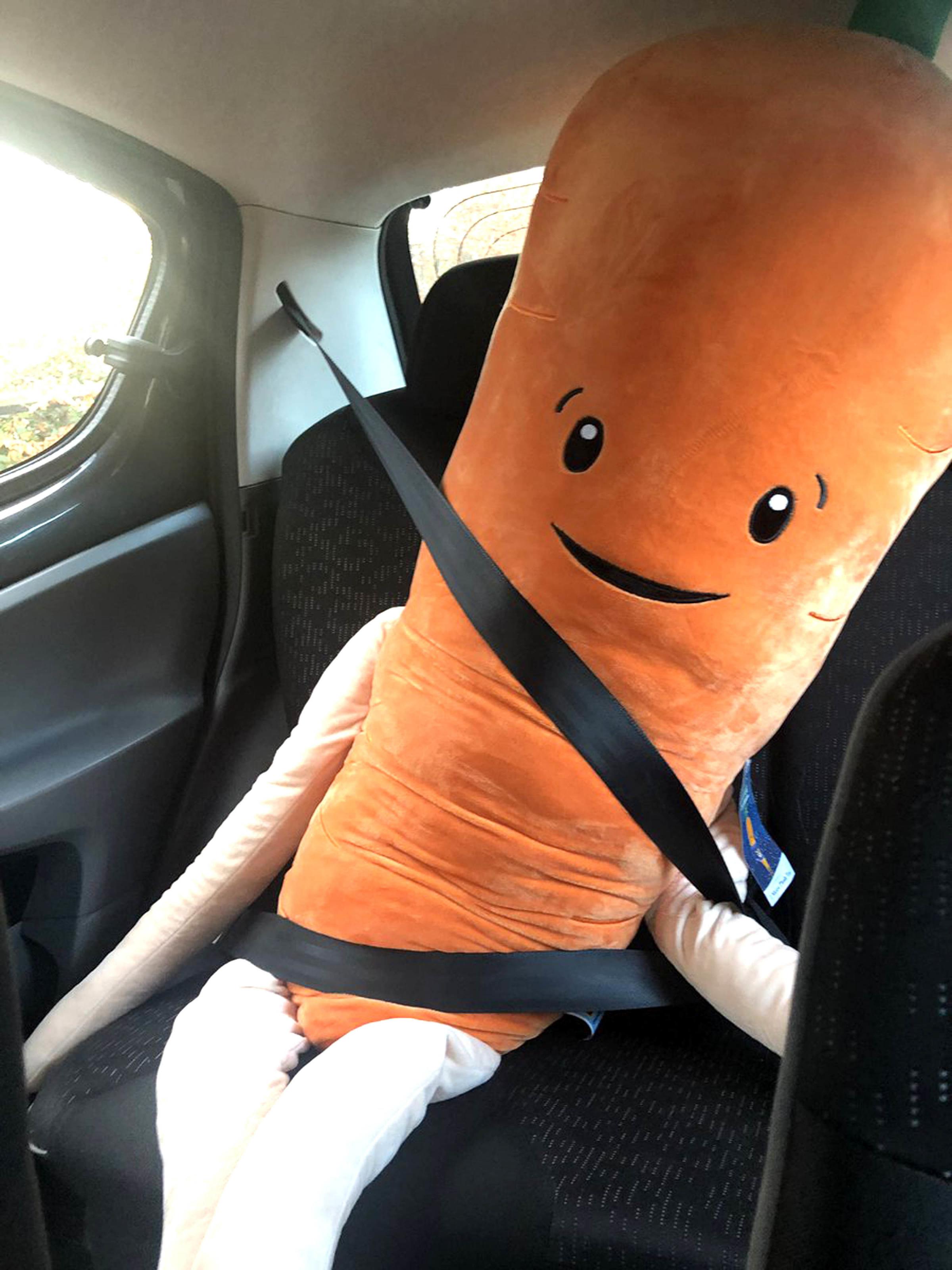 kevin the carrot plush 2018